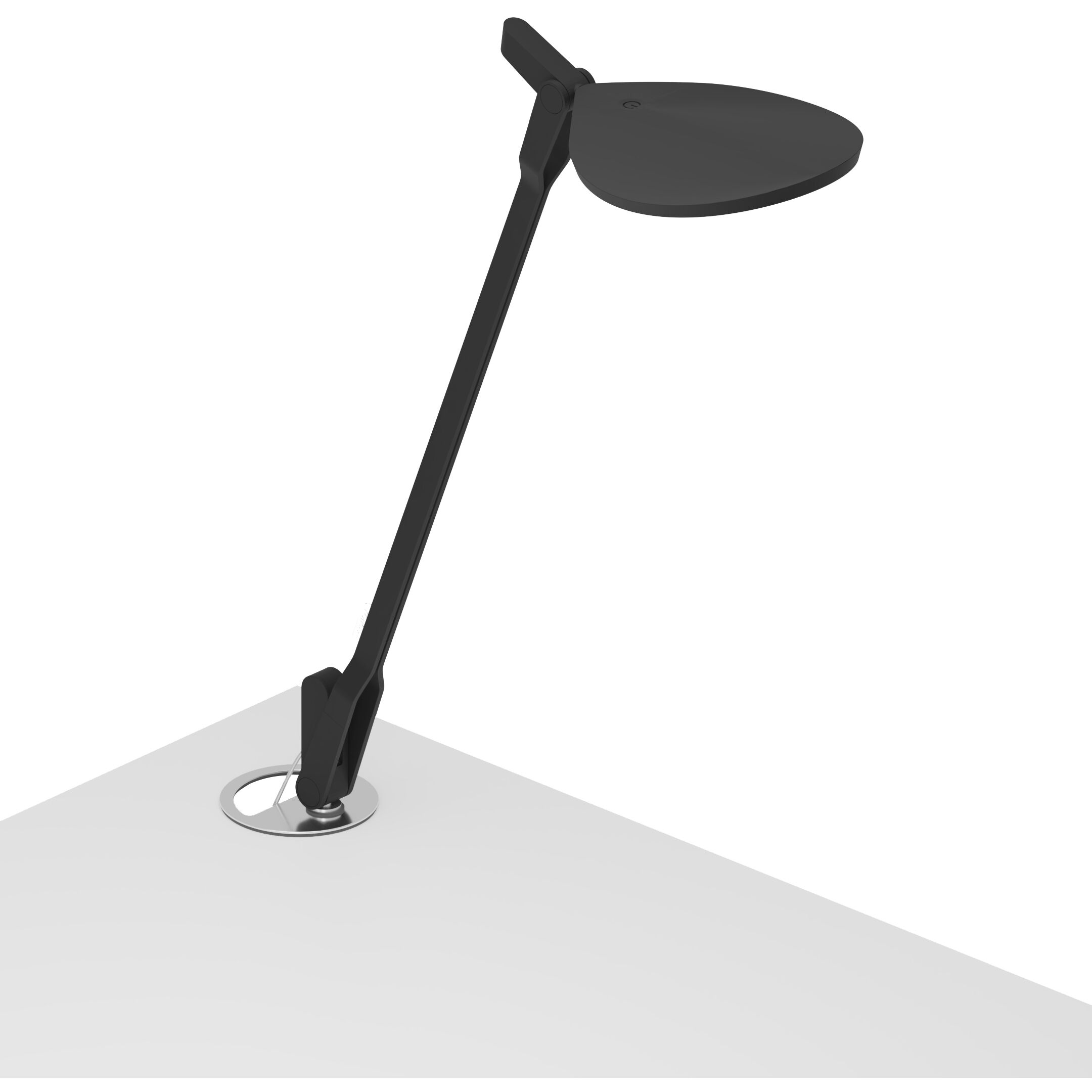 Splitty 16.05 inch 7.00 watt Matte Black Desk Lamp Portable Light, Grommet Mount